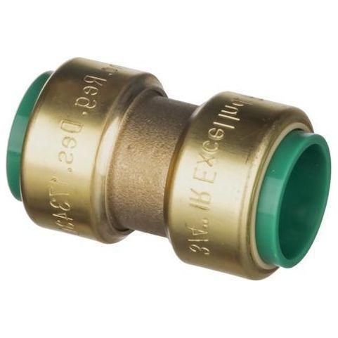 EasiPlumb Joiner 1/2in Brass Push Fit 310