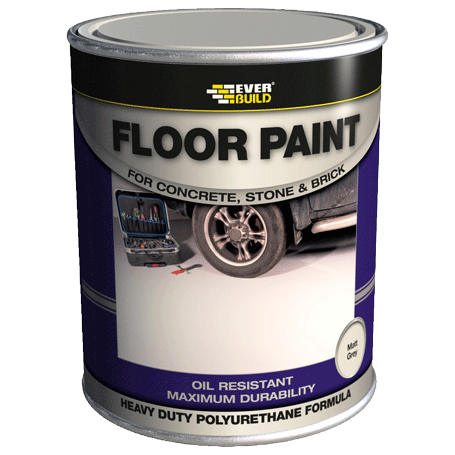 Everbuild Floor Paint - 5L Red