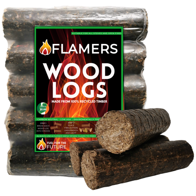 Flamers Premium Woodlogs - Pack of Five