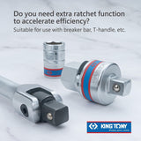 King Tony 1/2 DR Ratchet Aadptor