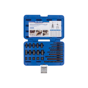 King Tony Screw Extractor And Drill Set (25) Easy