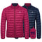 Mac in a Sac Reversible Down Jacket in Navy / Fuchsia at Ted Johnsons