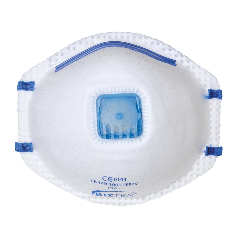 P209 FFP2 Valved - Blister Pack(3) White Portwest at Ted Johnsons