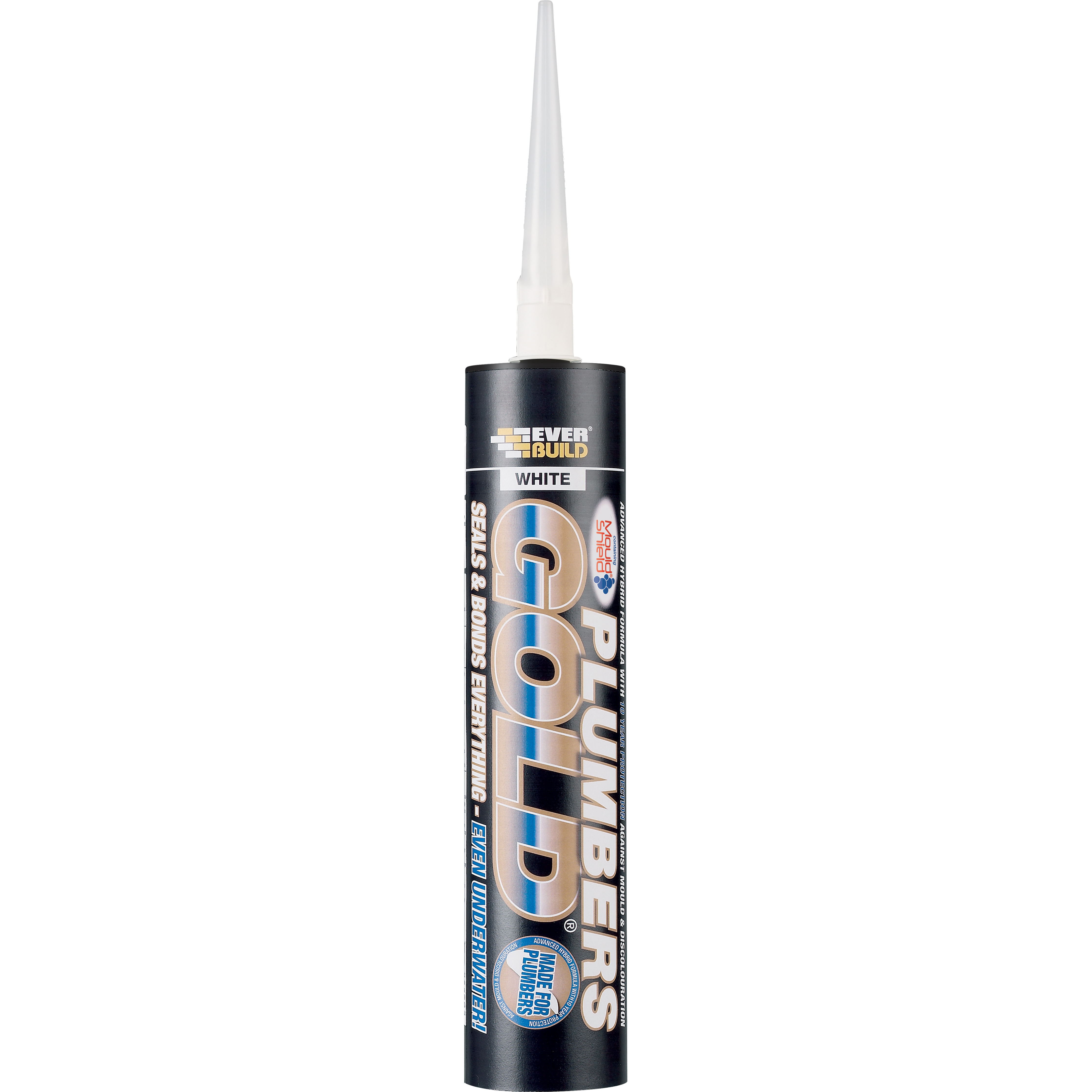 Everbuild Silicone - Plumbers Gold White 310ml