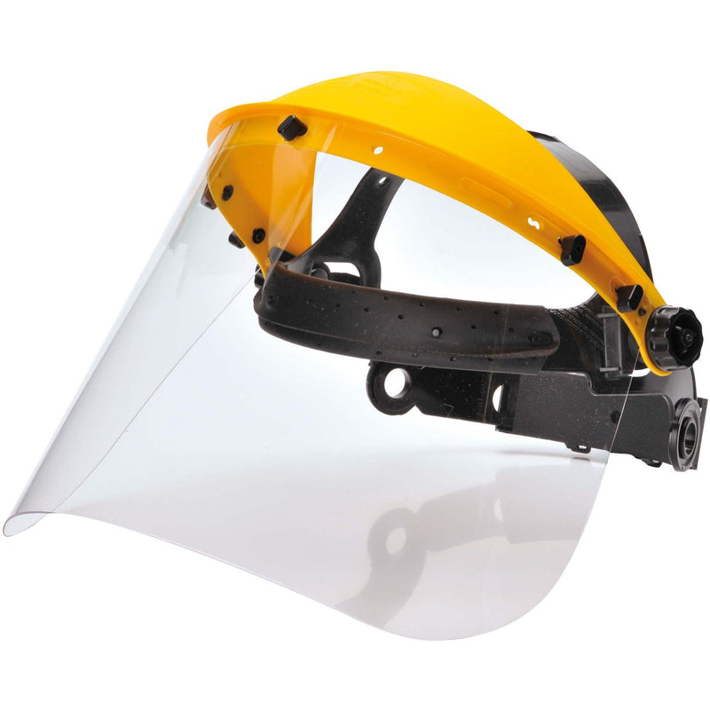 PW91 Browguard with Clear Visor Clear Portwest at Ted Johnsons