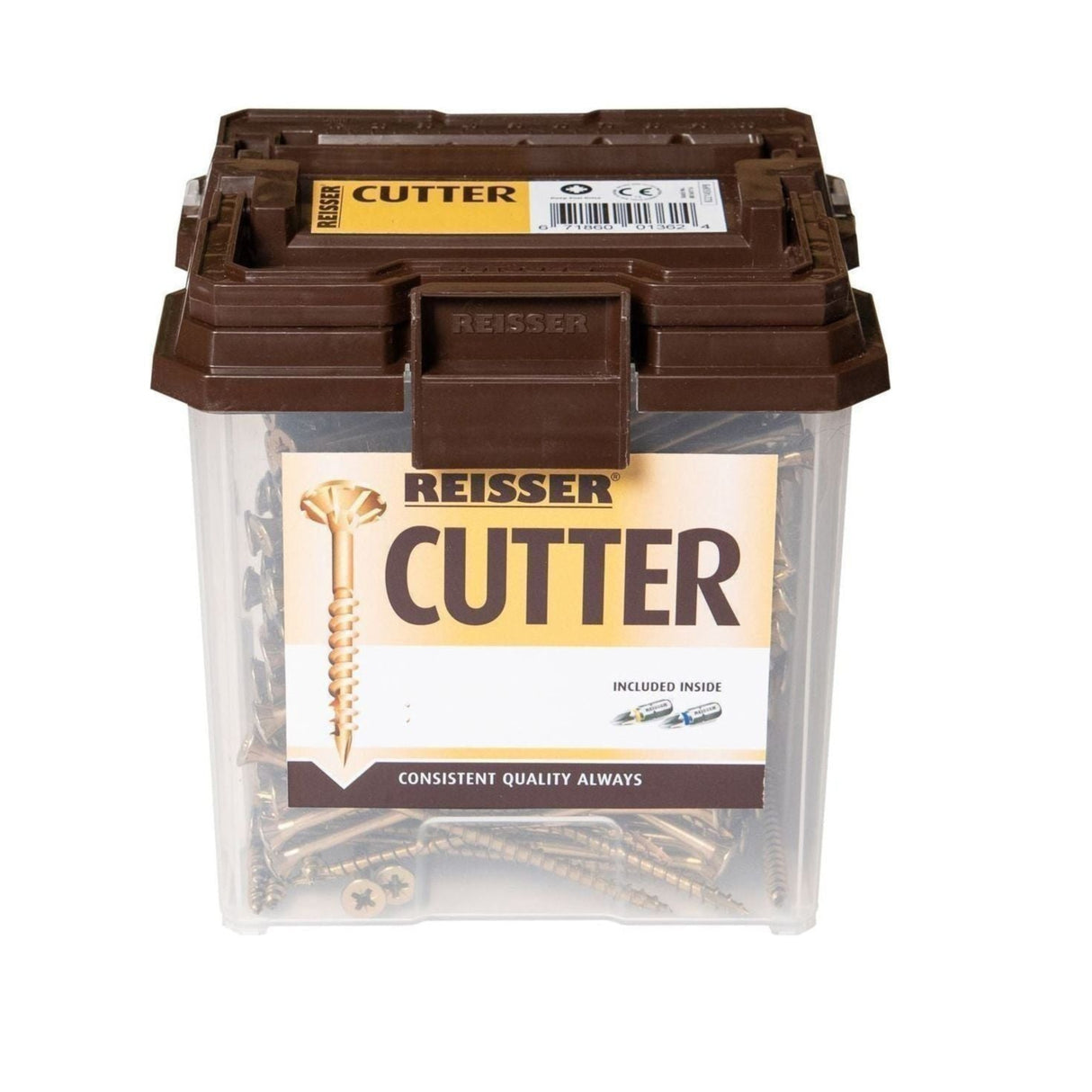 Reisser Cutter Woodscrews Tub