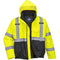 S363 Hi-Vis Two-Tone Bomber Jacket Yellow / Black Portwest at Ted Johnsons