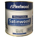 Fleetwood Traditional Oil Based Satinwood Brilliant White
