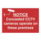 Notice Concealed CCTV Sign 200x300mm PVC