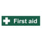 First aid Sign 200x50mm