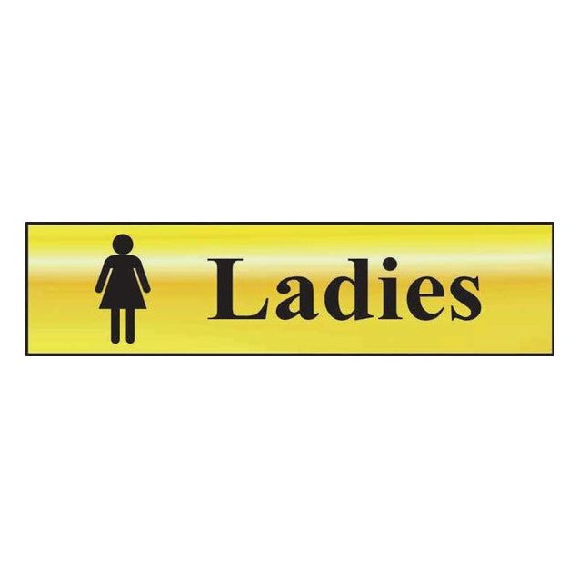 Ladies Sign 200x50mm