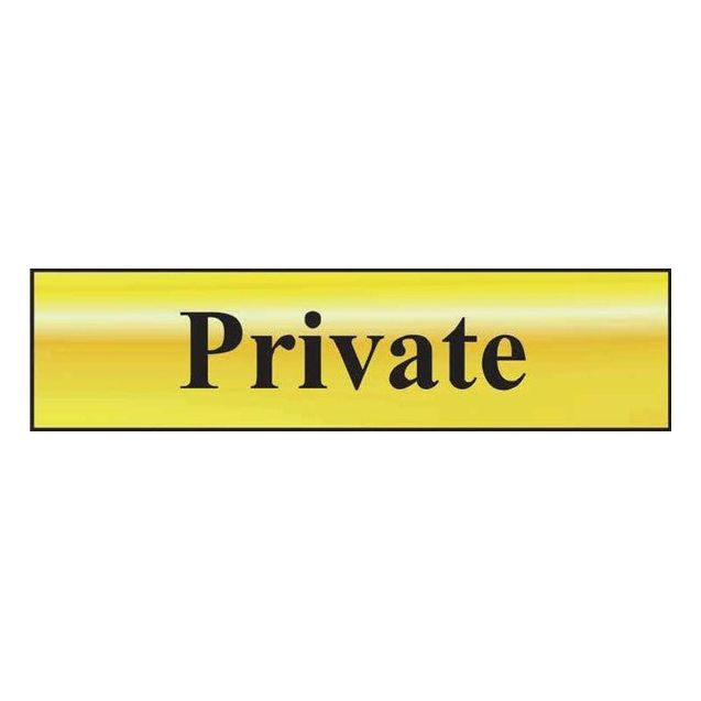 Private Sign 200x50mm