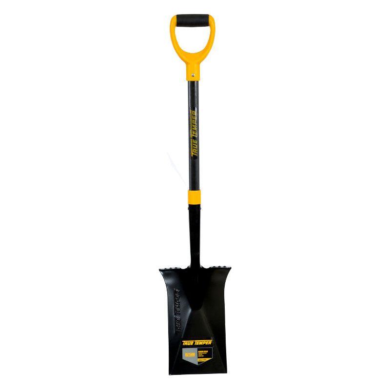 True Temper Digging Spade Fibreglass Handle D Grip