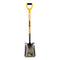 True Temper Square Mouth Shovel Wood Handle D Grip