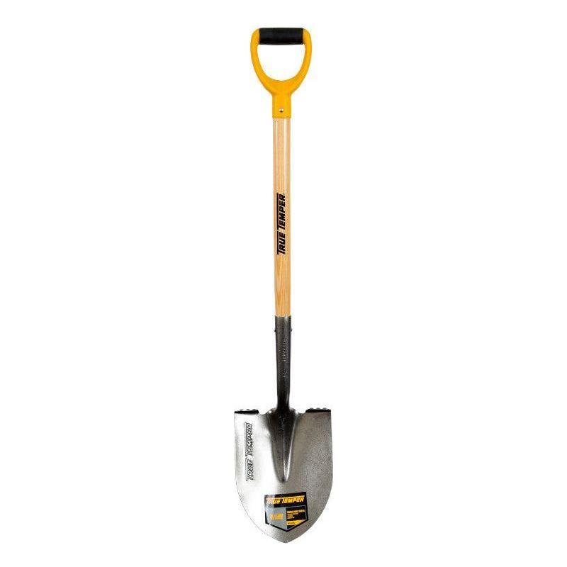 True Temper D Grip Wooden Handle Shovel