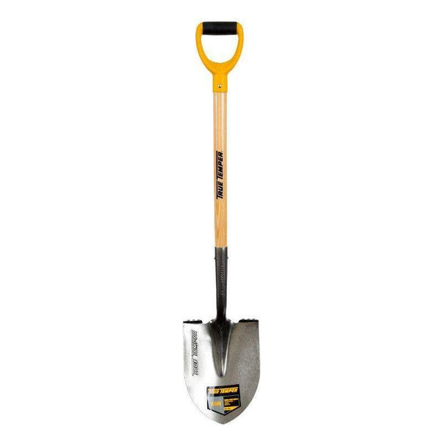 True Temper D Grip Wooden Handle Shovel