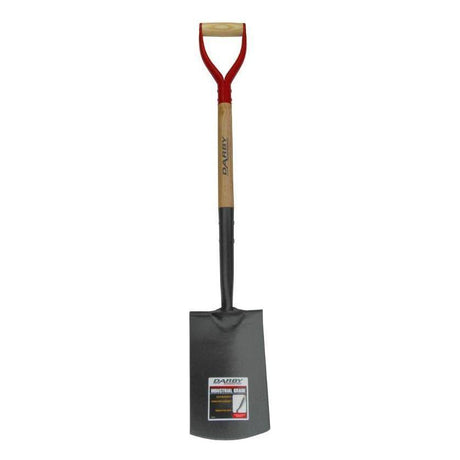 True Temper Darby Forged Solid Socket Digging Spade With Steel D Grip