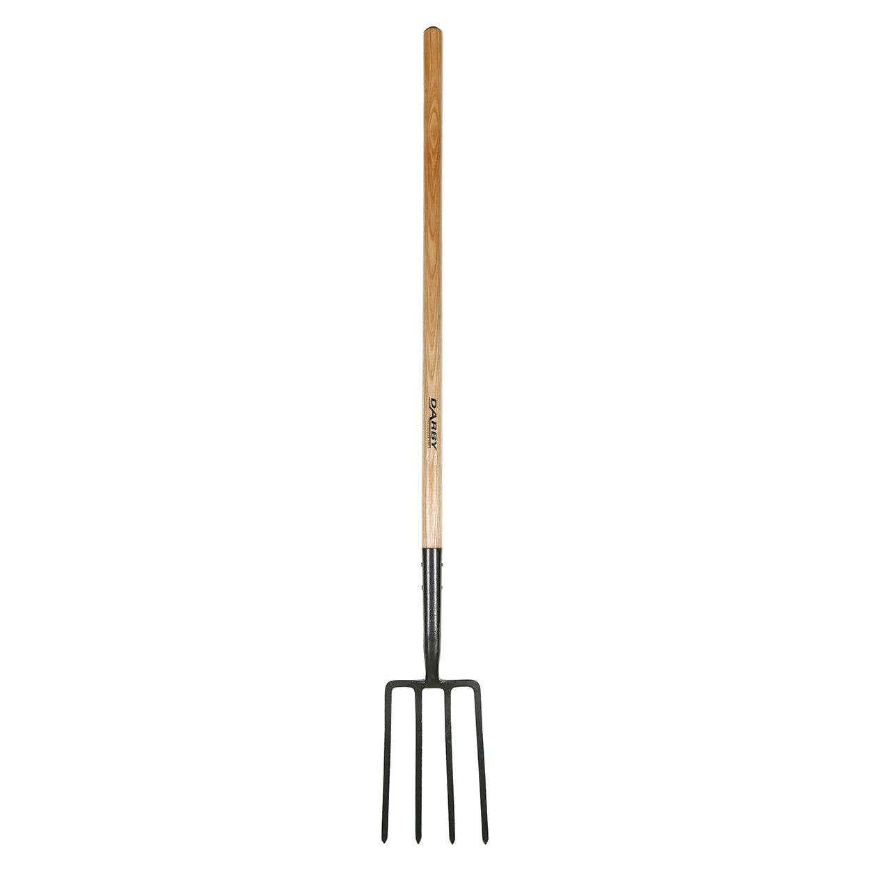 True Temper Darby Long Handled Digging Fork Double Riveted