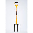 True Temper Digging Fork Wood Handle D Grip