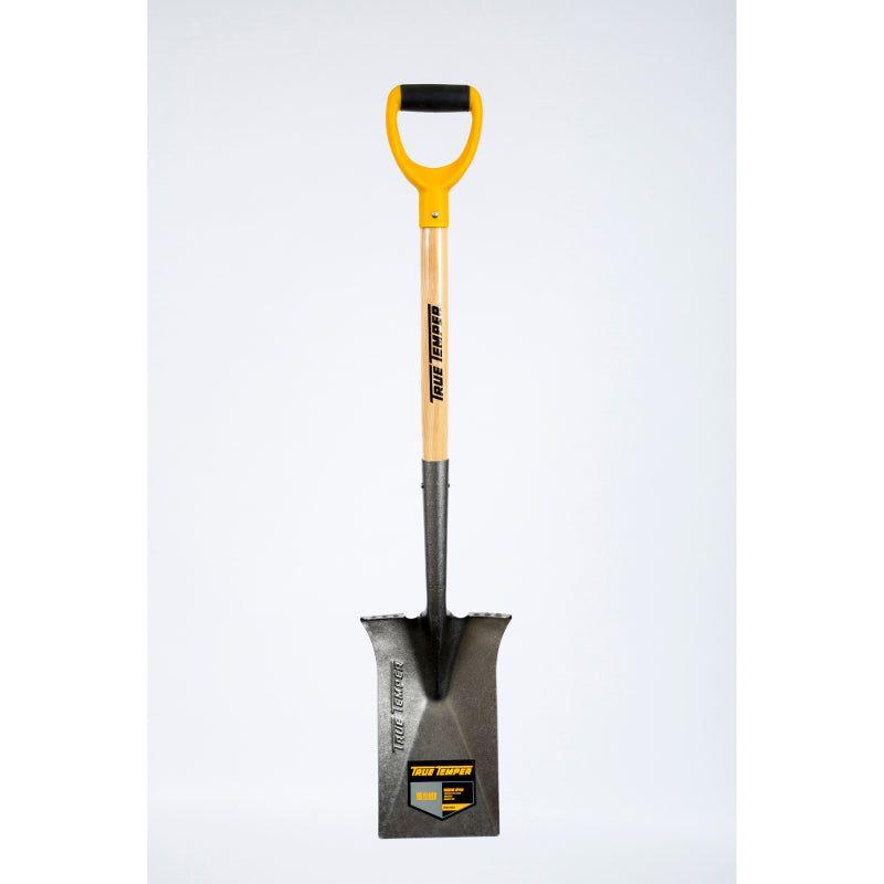 True Temper Digging Spade Wood Handle D Grip TTW-DS