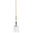 True Temper Forged Manure Fork Double Rivet