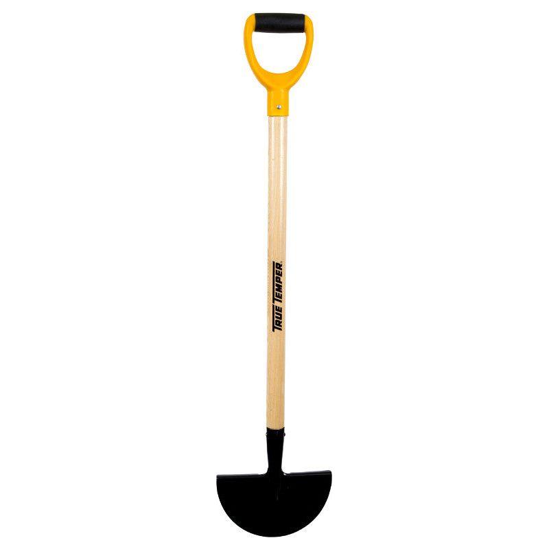 True Temper TTW-LE Lawn Edger D Grip Wooden Handle