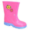 Stormwells Puddle Boot Pink/Lilac Kids Wellingtons