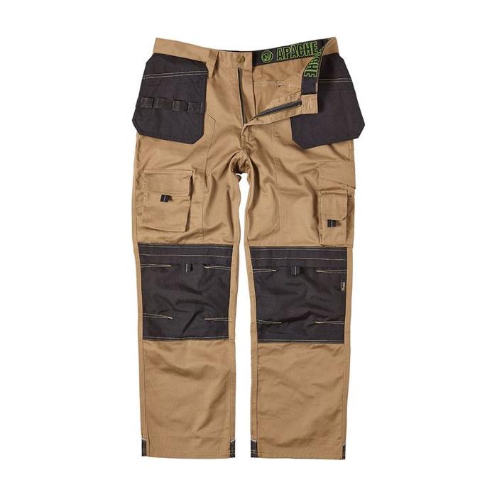 Apache Kneepad Holster Trousers Stone