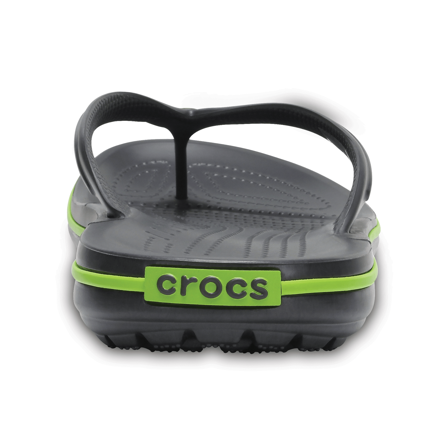 Crocs Crocband™ Flip Graphite/Volt Green