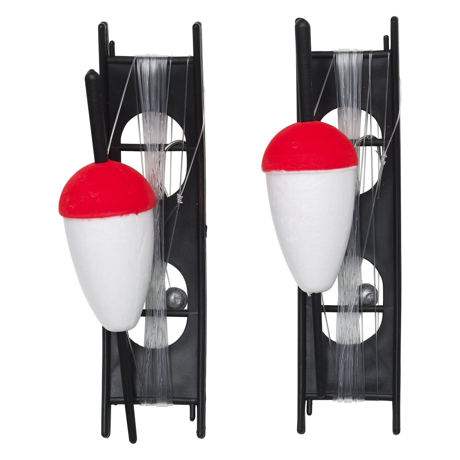 Kinetic Classic Float Kit 30mm Red/White 2Pcs
