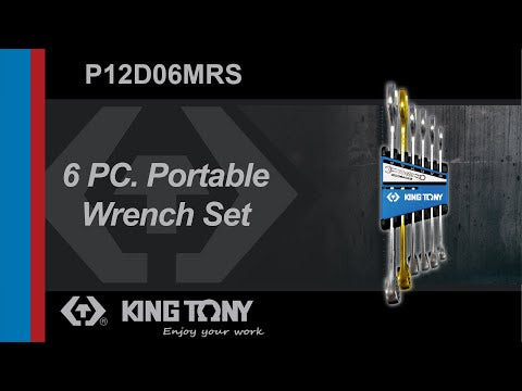 King Tony Spanner Set 6pc 10-19mm Limited Edition