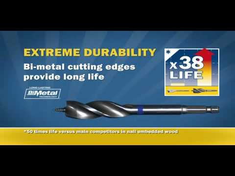 Irwin 3 Piece 6X Auger Bit Set