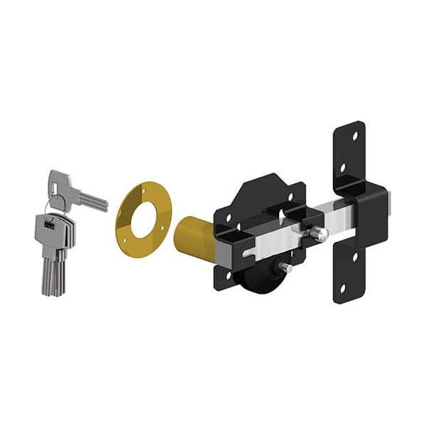 Gatemate - Rimlock Single Locking Type 50mm Inox