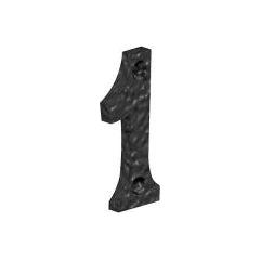 Gatemate - Door/House Number-1 Black-75mm