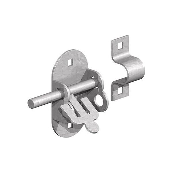 Gatemate - Oval Padbolt-4 in ZP