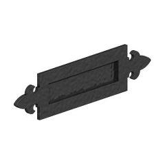 Gatemate - Letterbox Plate-10X3 in Black
