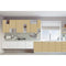 Kitchen painted with Beyond Paint Cabinet & Furniture Paint Linen