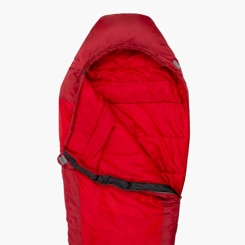 Highlander Sleeping Bag Mummy Red