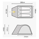 Highlander Tent Juniper 3 - Deep Blue