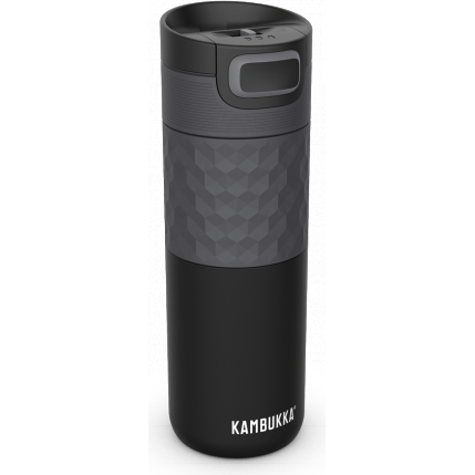 Kambukka Etna Vacuum Flask - 500ml - Black Steel