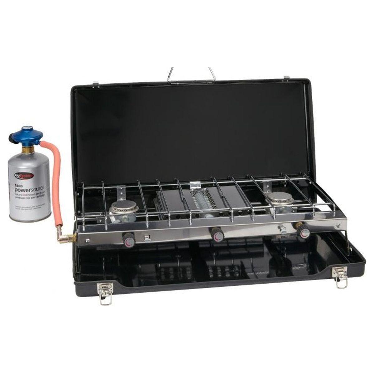 Go System Dynasty Trio Double Hob & Grill