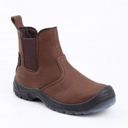Xpert Defiant Safety Dealer Boots Brown